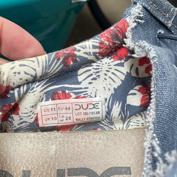 Hey Dude Navy Slip-On Shoes - Picture 2 of 2